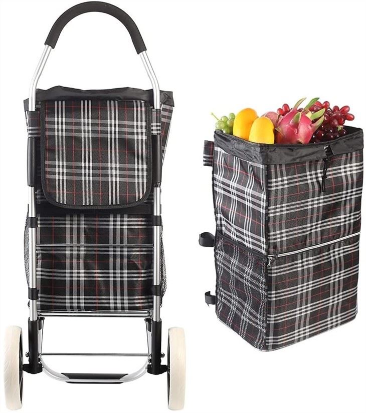 Foldable Trolley Shopping Bag