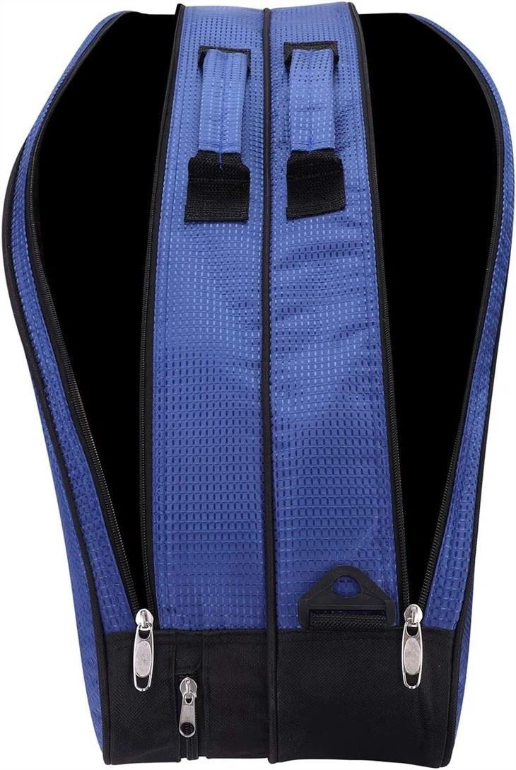 3-6 Rackets Badminton Tennis Paddle Carry Case Waterproof Dustproof Separation Shoes Pocket Storage Bag With Adjustable Shoulder Strap Outdoor Sports